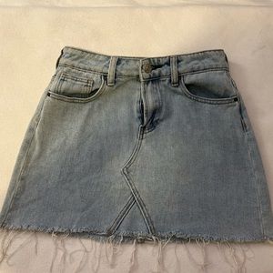 Denim Pacsun Mini Skirt